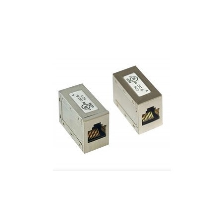 Cable Wholesale Shielded Cat6a Coupler, RJ45 Female 33X6-52400